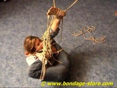 Extreme-Bondage mit Biggie